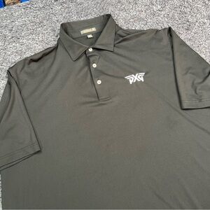 Peter Millar PXG Summer Comfort Men’s Black Golf Polo Size XL